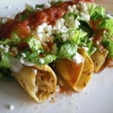 Foto de Tacos dorados res 4 pza