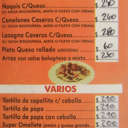 Foto de Pastas. Varios