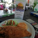 Foto de FILETE EMPANIZADO RELLENO DE MARISCOS