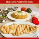 Foto de Moro de lenteja y filete de pollo 