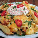 Foto de Chilli cheese papas fritas