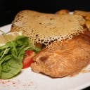 Foto de Filet de Salmón Teriyaki con Vegetales Asados