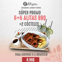 Foto de 6+6 Alitas BBQ + 2 Cocteles
