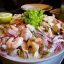 Foto de Ceviche Mixto (Reineta, Camarones)