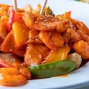 Foto de pescado con tamarindo con chaufa 