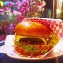 Foto de hamburguesa clasica 
