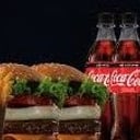 Foto de PROMO 2 COMBO DE HAMB C/QUESO Y HUEVO + PAPAS + GASEOSA 500 CC