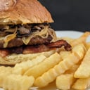 Foto de CHAMPIÑONES con papas a la francesa