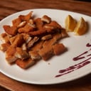 Foto de Milanesa picada de pollo.