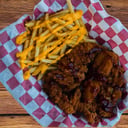 Foto de Tiras de pollo con papas