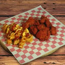 Foto de Palomitas Búfalo con papas