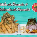 Foto de Cebiche de Pescado + Chicharrón de Pescado