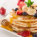 Foto de Hot cakes con fruta