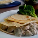 Foto de Sugerencia con pollo mechado