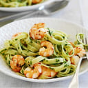 Foto de Pesto y camarones