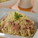 Foto de pastas a la Carbonara