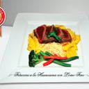 Foto de Fettuccine a la Huancaina con Lomo Fino a la Parrilla 