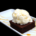 Foto de Brownie con helado