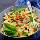 Foto de Pasta vegana farfalle