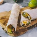 Foto de Wrap de huevo cocido.