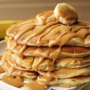 Foto de Pancake de avena y mantequilla de mani.