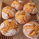 Foto de unidad de pan bolita de maiz