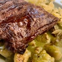 Foto de Ñoquis con Salsa 4 Quesos o al Pesto con Entraña