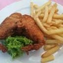 Foto de congrio frito 