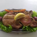 Foto de costilla de cerdo porción