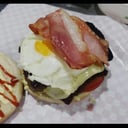 Foto de HAMBURGUESA RANCHERA DE POLLO