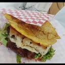 Foto de HAMBURGUESA DE POLLO BACON
