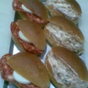 Foto de CHORIZO CON HUEVO Y ENSALADILLA