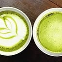 Foto de Matcha latte.