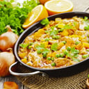 Foto de POLLO ARVEJADO /CHICKEN WHITH PEAS