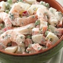 Foto de ENSALADA DE PAPAS CON MARISCOS / POTATO SALAD WITH SEAFOOD