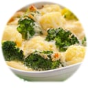 Foto de Brocoli y Coliflor Gratinado