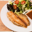 Foto de pescado asado