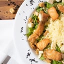 Foto de Ensalada César de langostinos