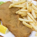 Foto de Suprema con papas fritas
