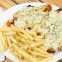 Foto de Suprema Roquefort con papas fritas