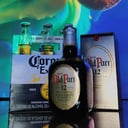 Foto de Whisky Old Parr x 750 ml mas Six pack de corona
