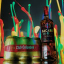 Foto de Ron Bacardi Añejo Botella x 750 ml mas un sixpack de club Colombia Dorada