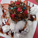 Foto de Brownie con helado
