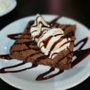 Foto de Brownie con helado