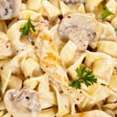 Foto de Fetuccini a lo Alfredo con Champiñones
