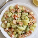 Foto de ENSALADA DE PAPAS CON CAMARONES / POTATO SALAD WITH SHRIMPS