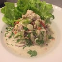 Foto de Ceviche mixto (pulpo, camarón, calamar y tilapia)