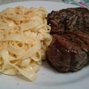 Foto de Lomo Saltado con Fetuccini a lo Alfredo