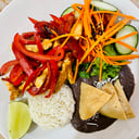 Foto de Fajitas de pollo con pimiento 🫑