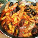 Foto de cazuela de mariscos